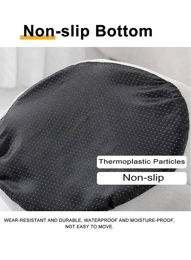 بيت قطة كبير على شكل كهف 2 في 1 مع وسادة قابلة للإزالة والغسل، يوفر مكان نوم دافئ وناعم ومريح للقطط والكلاب (حجم كبير). - Image 3